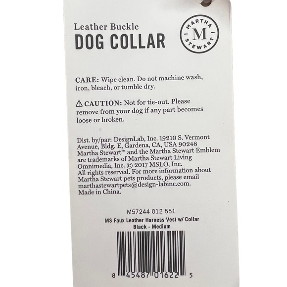 Martha Stewart Dog Collar - Picture 4 of 4